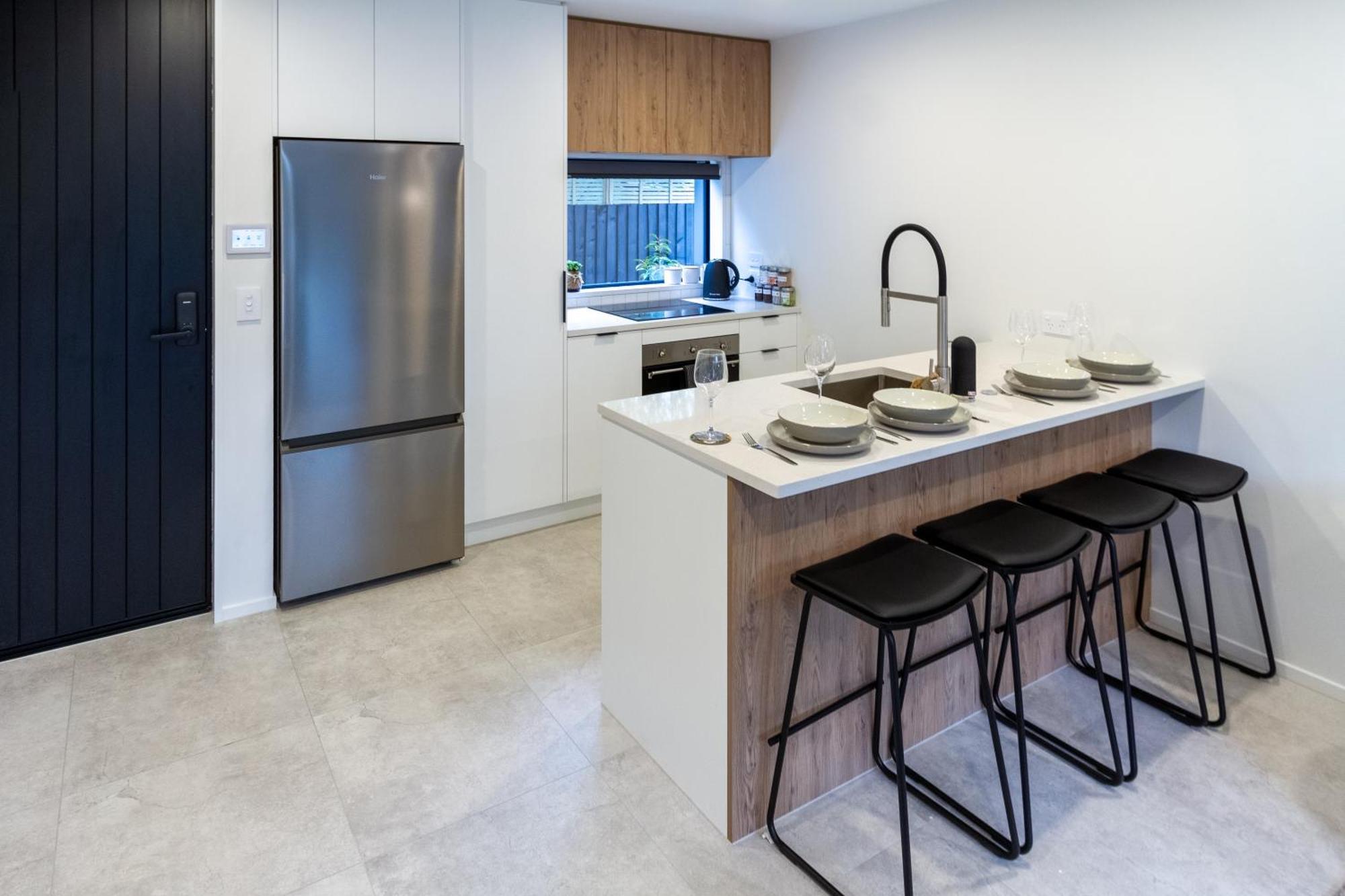 Merivale Gem: 2Br Townhouse Oasis Christchurch Eksteriør bilde