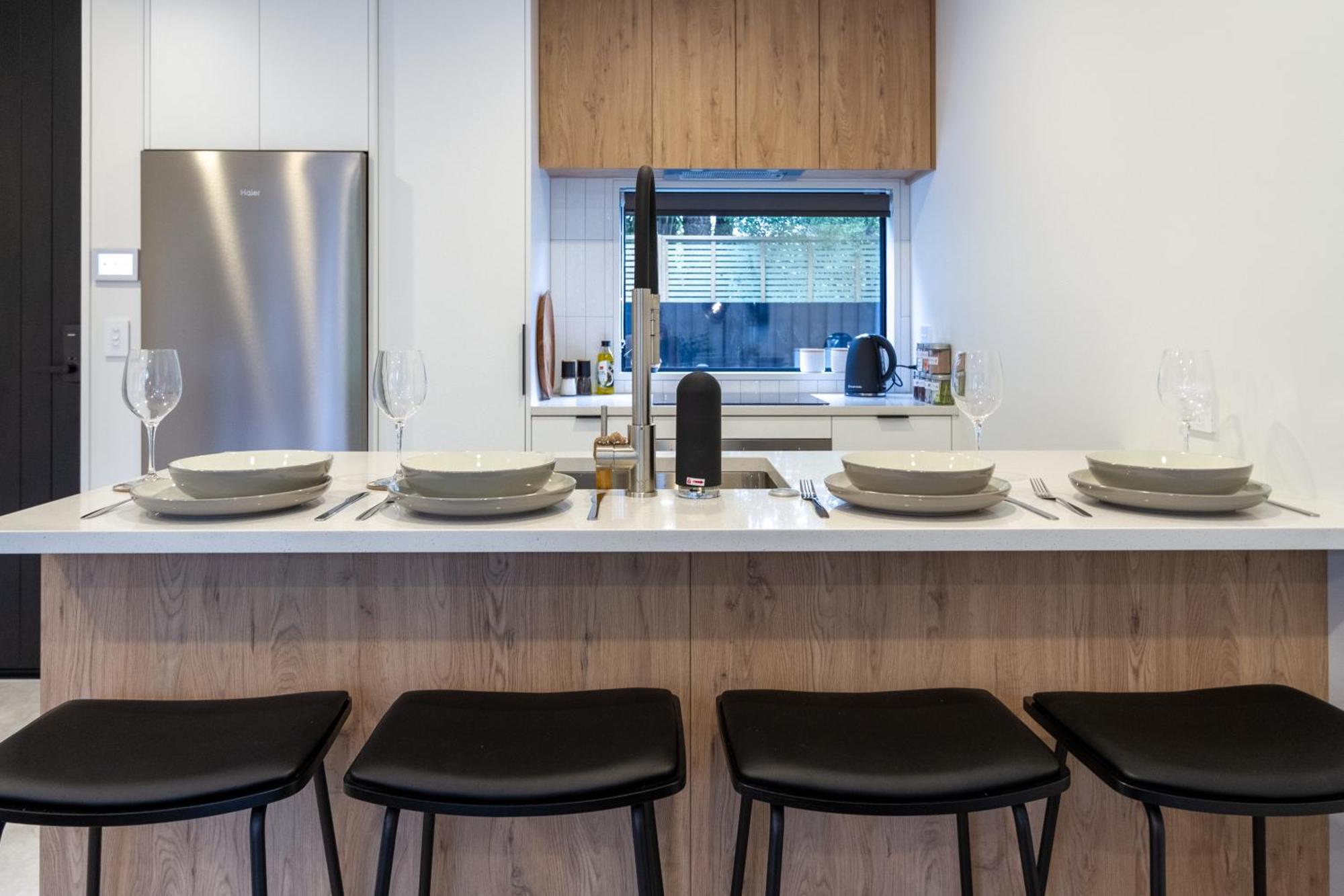 Merivale Gem: 2Br Townhouse Oasis Christchurch Eksteriør bilde